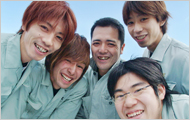 We offer a pleasant working environment for our employees of Ohgishi Co., Ltd.